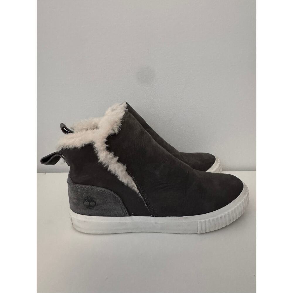 Timberland Women's Skyla Bay Grey Pull on Sneaker Boot